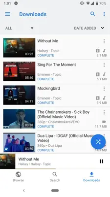 GetTube - YouTube Downloader android App screenshot 7